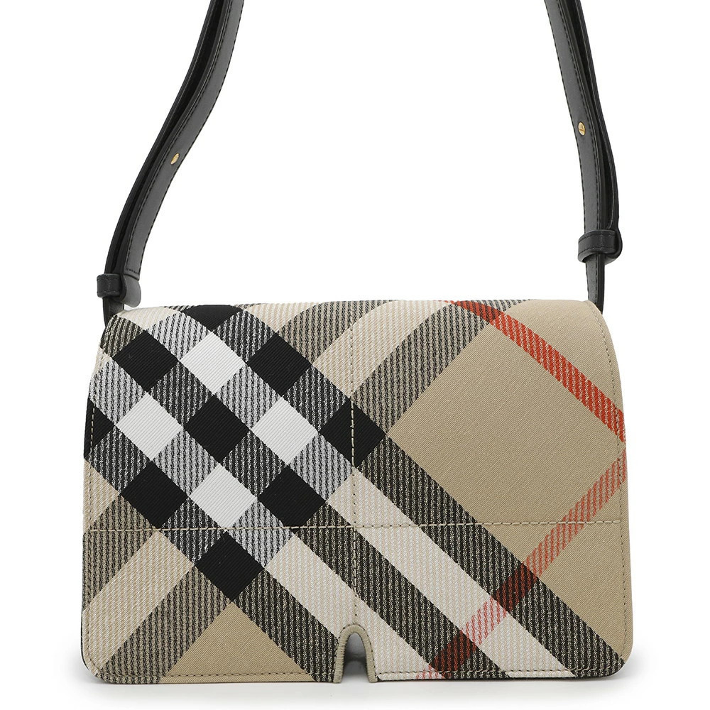 Burberry Shoulder Bag Snip Canvas